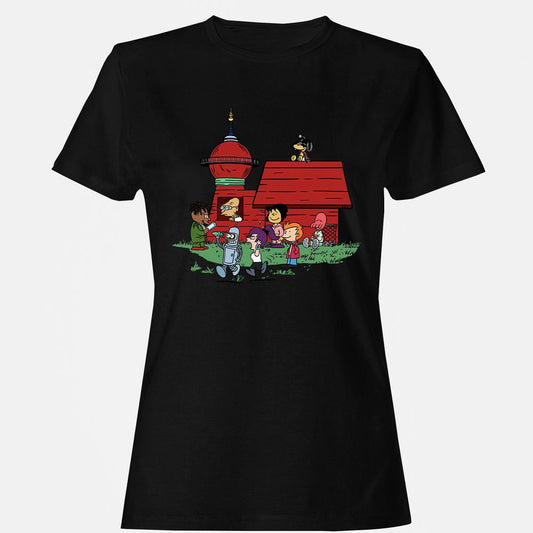 Women's T-Shirt - ZAVJPEJ5 - Black - 1