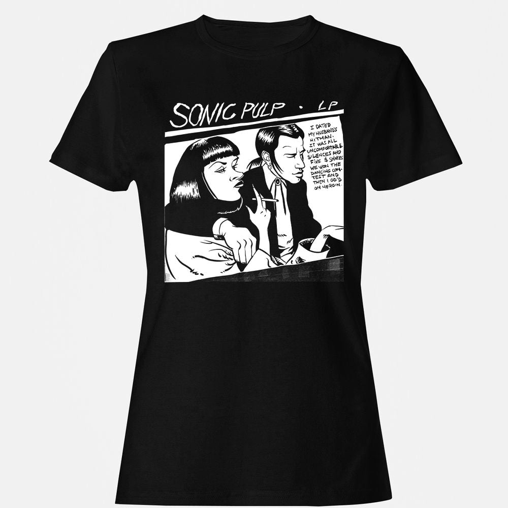 Women's T-Shirt - VJL44FAK - Black - 1
