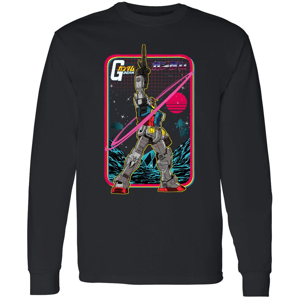 Long Sleeve T-Shirt - CVKQEWF9 - Black - 1