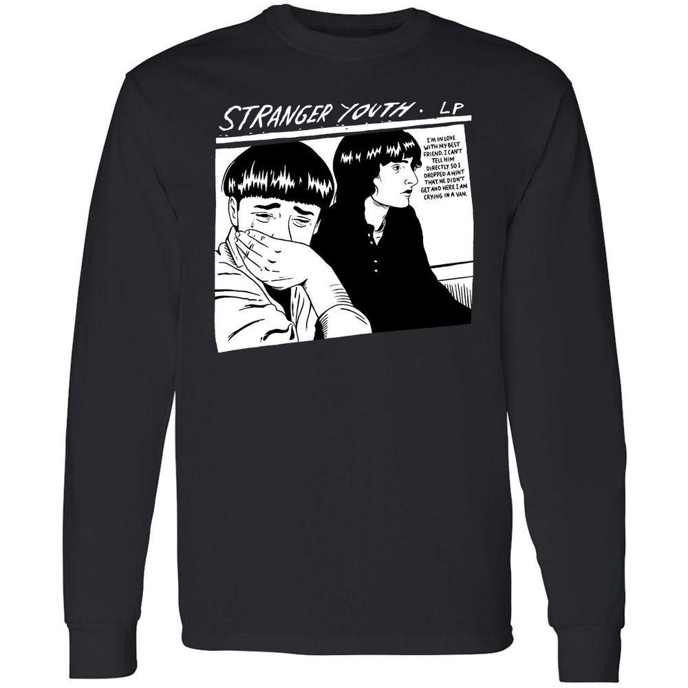 Long Sleeve T-Shirt - A8VFNZNR - Black - 1