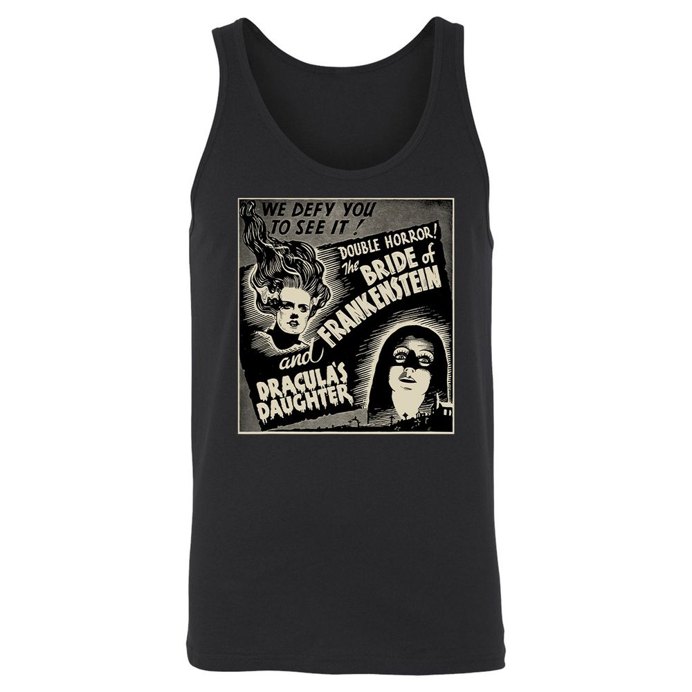Unisex Jersey Tank - DWSTJAKS - Black - 1