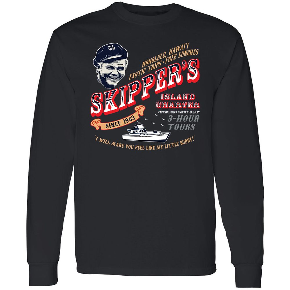 Skipper's Island Charter - Black - 1