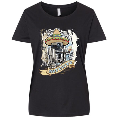 Ladies Curvy Jersey - RZFHCNFU - Blended Black - 1