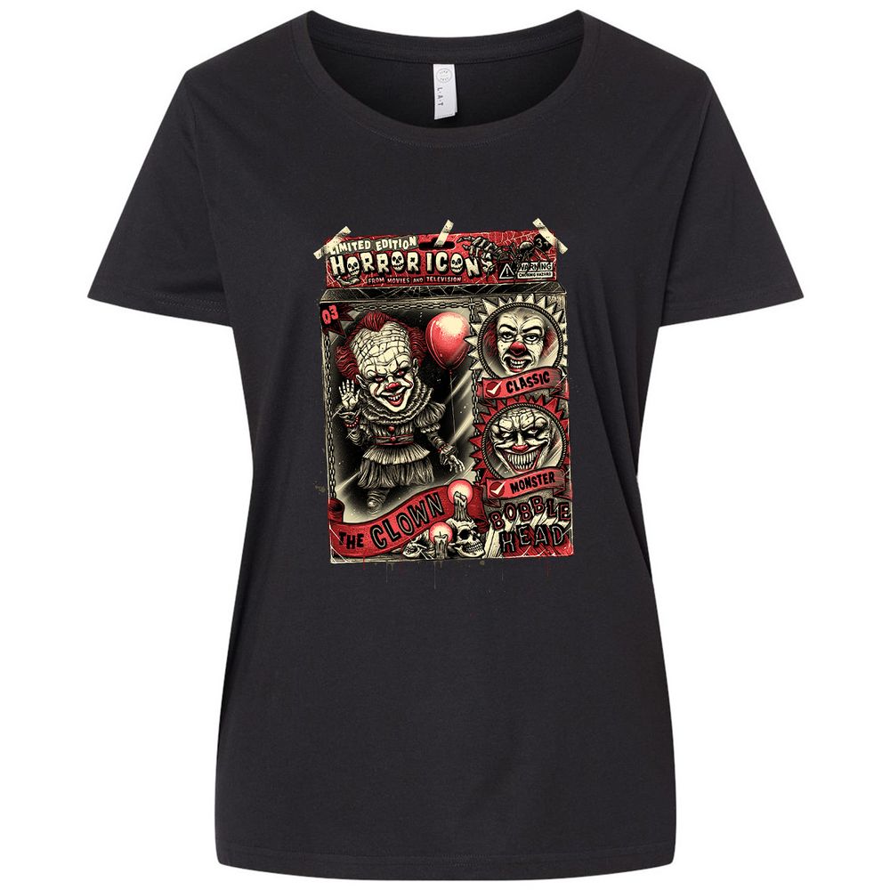 Ladies Curvy Jersey - HCAKBNUR - Blended Black - 1