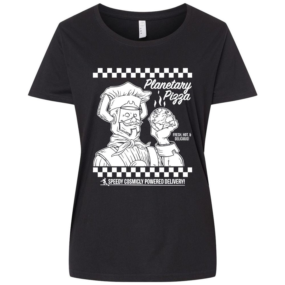 Ladies Curvy Jersey - JWL2XSQ4 - Blended Black - 1