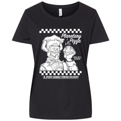 Ladies Curvy Jersey - JWL2XSQ4 - Blended Black - 1