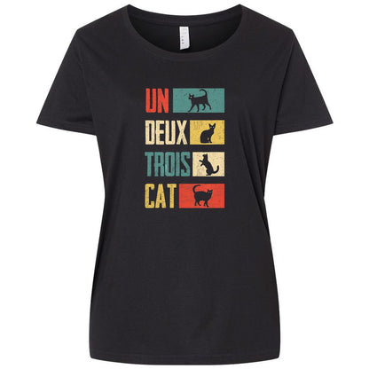 Ladies Curvy Jersey - VK3GHYVB - Blended Black - 1