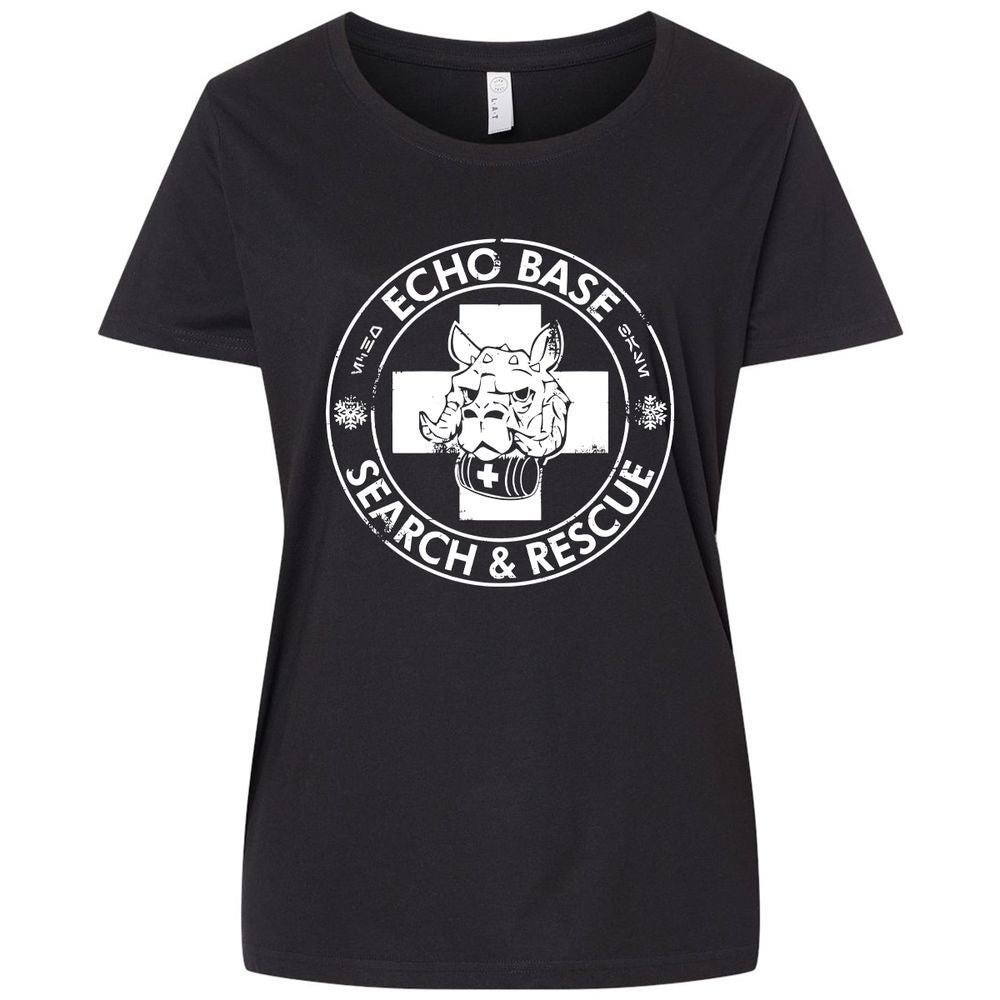 Ladies Curvy Jersey - LQ28S3P9 - Blended Black - 1