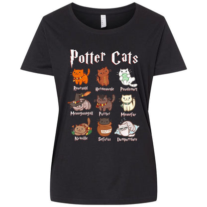 Ladies Curvy Jersey - GCP31NED - Blended Black - 1