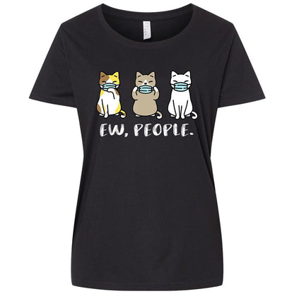 Ladies Curvy Jersey - YXT9HSV2 - Blended Black - 1