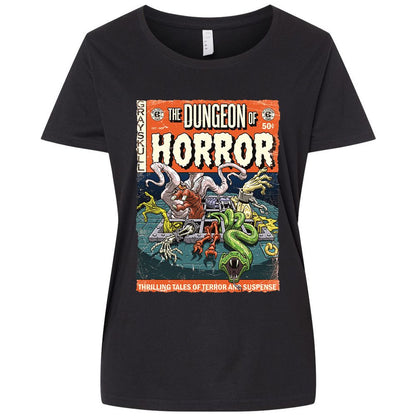 Ladies Curvy Jersey - GGC1D1FD - Blended Black - 1