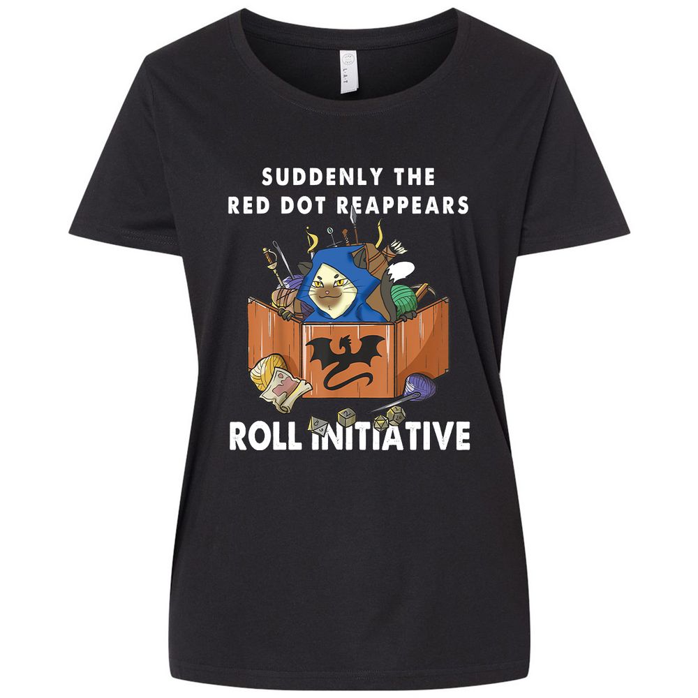 Ladies Curvy Jersey - NCH7U489 - Blended Black - 1