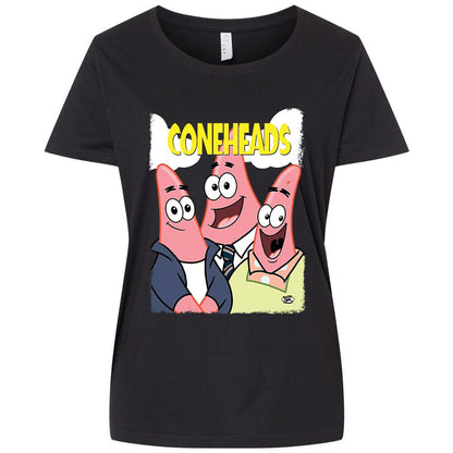 Ladies Curvy Jersey - X7A7QLLU - Blended Black - 1