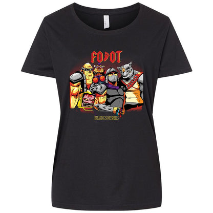 Ladies Curvy Jersey - YLBV8R8C - Blended Black - 1