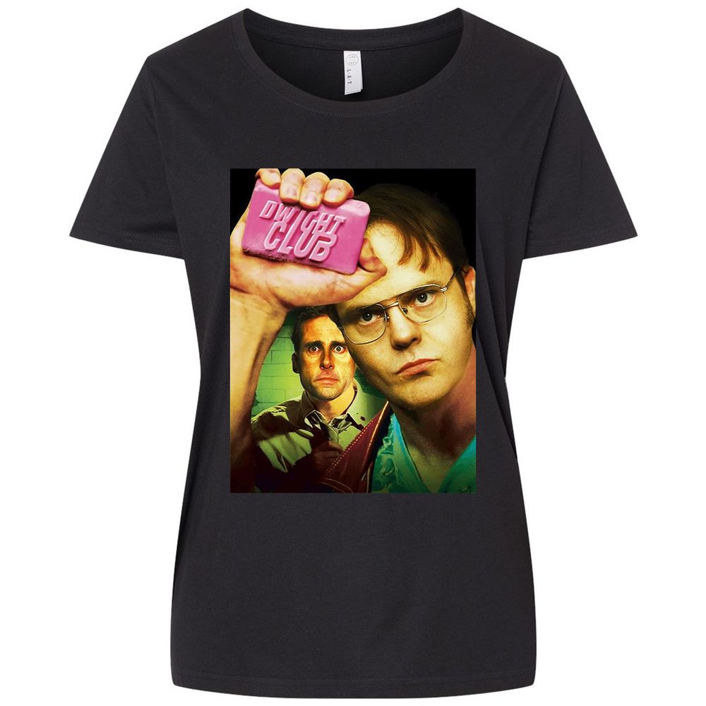 Ladies Curvy Jersey - 3QHYGT77 - Blended Black - 1