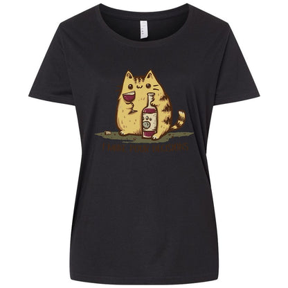 Ladies Curvy Jersey - KHQWLS43 - Blended Black - 1