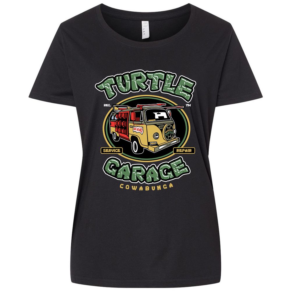 Ladies Curvy Jersey - 9WZ1L7PZ - Blended Black - 1