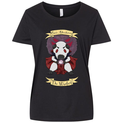 Ladies Curvy Jersey - XX1PQMFQ - Blended Black - 1