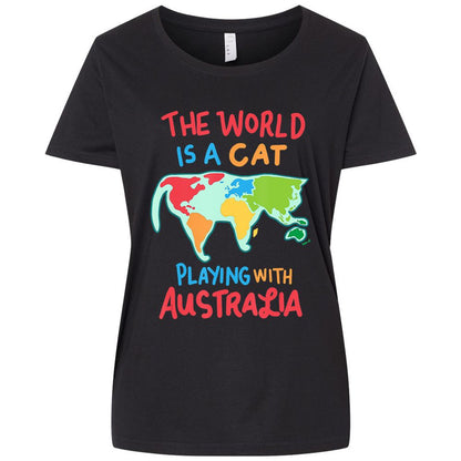 Ladies Curvy Jersey - TNAZFGUK - Blended Black - 1