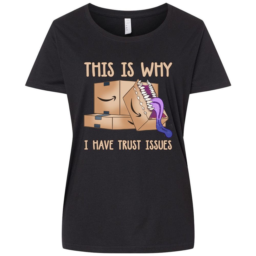 Ladies Curvy Jersey - 6BHBZ5MU - Blended Black - 1