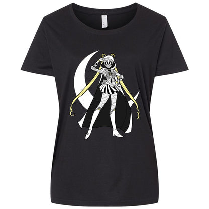 Ladies Curvy Jersey - 3EGUVG3G - Blended Black - 1