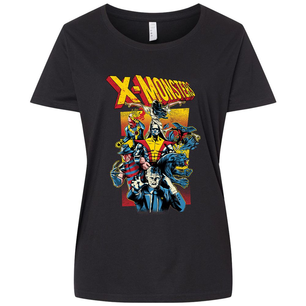 Ladies Curvy Jersey - AL3AB5Z1 - Blended Black - 1