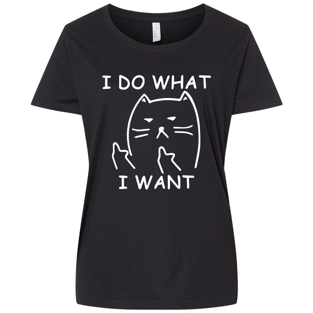 Ladies Curvy Jersey - MQK54A1S - Blended Black - 1