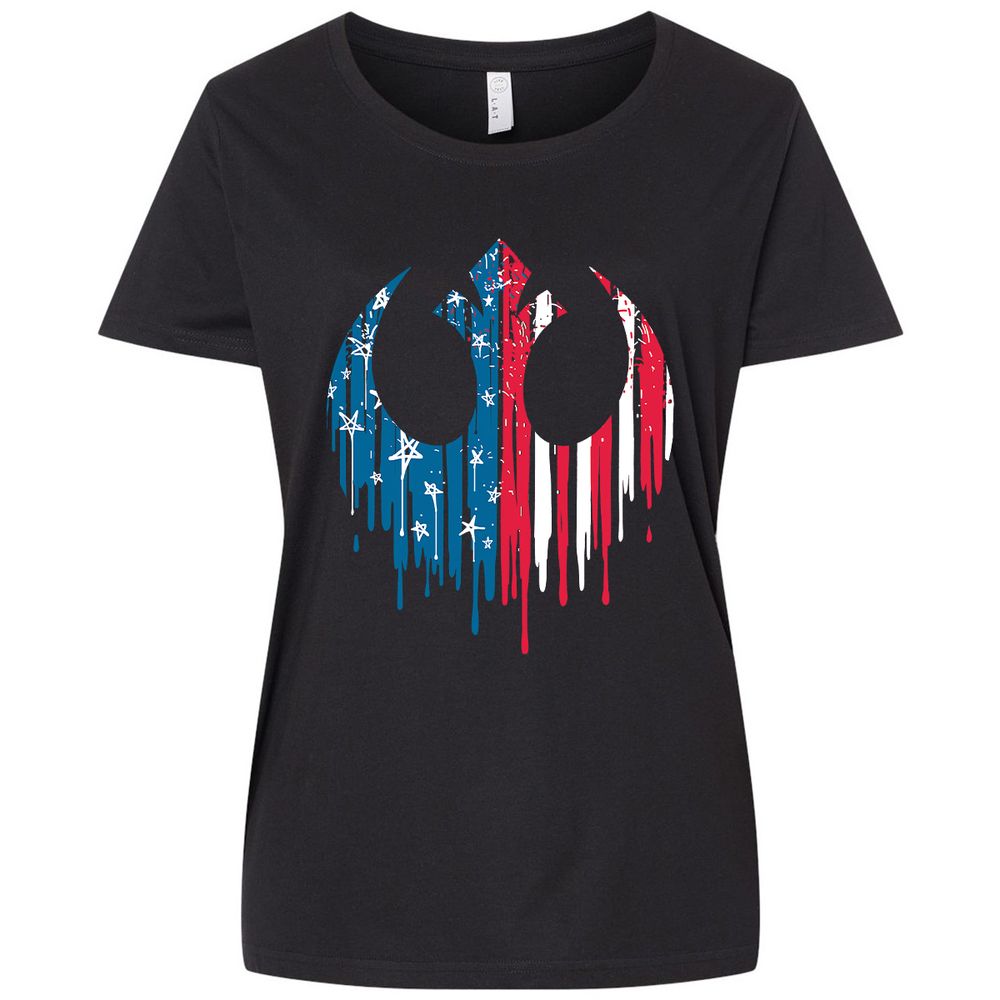 Ladies Curvy Jersey - 5B6VAK49 - Blended Black - 1