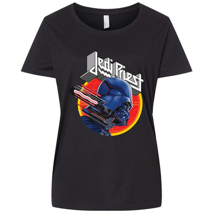 Ladies Curvy Jersey - FBQWA111 - Blended Black - 1