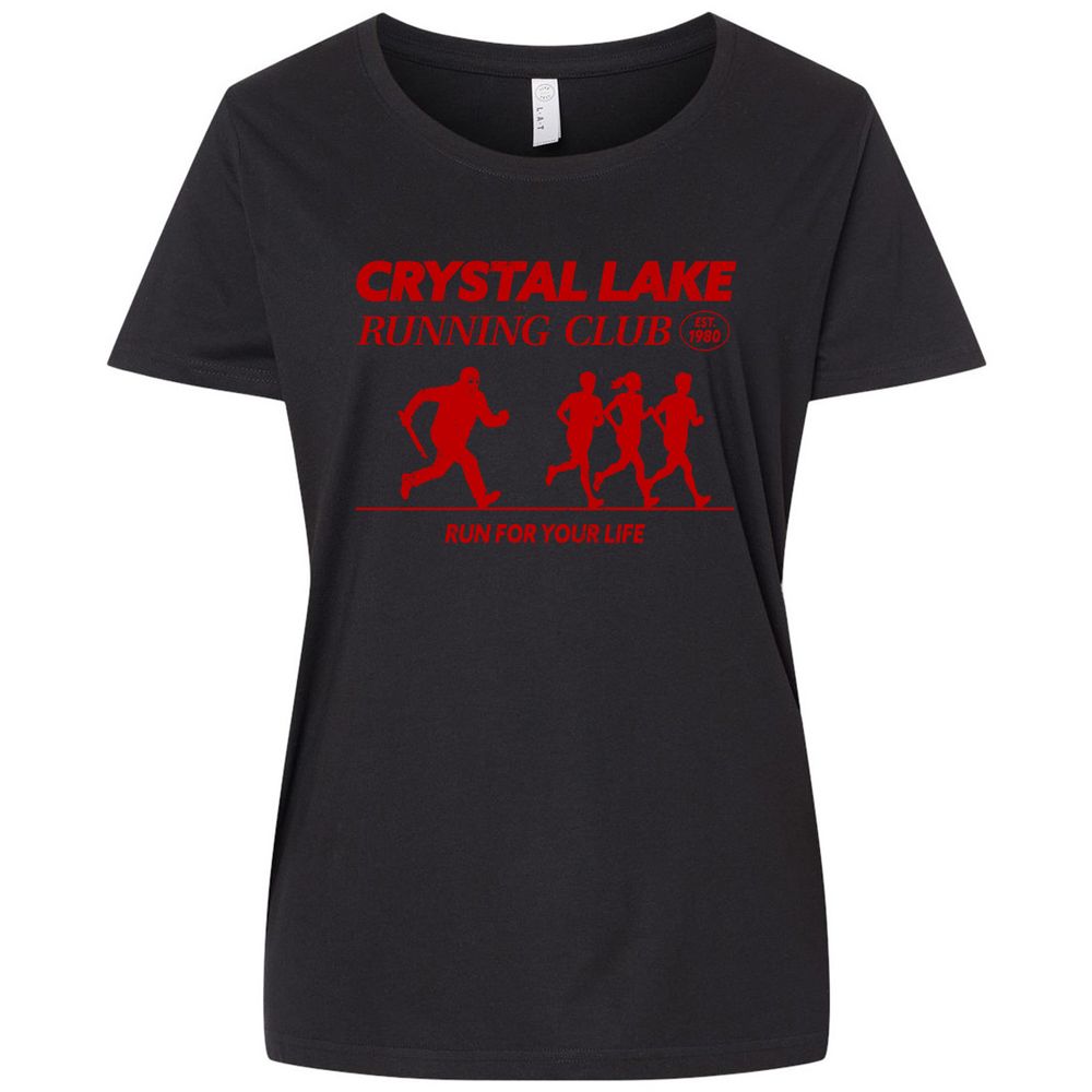 Ladies Curvy Jersey - 8WMSXQSW - Blended Black - 1