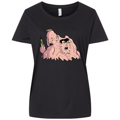 Ladies Curvy Jersey - DJ552FC8 - Blended Black - 1