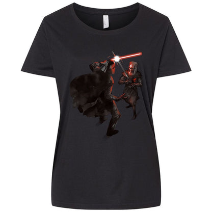 Ladies Curvy Jersey - AEGN2GVD - Blended Black - 1