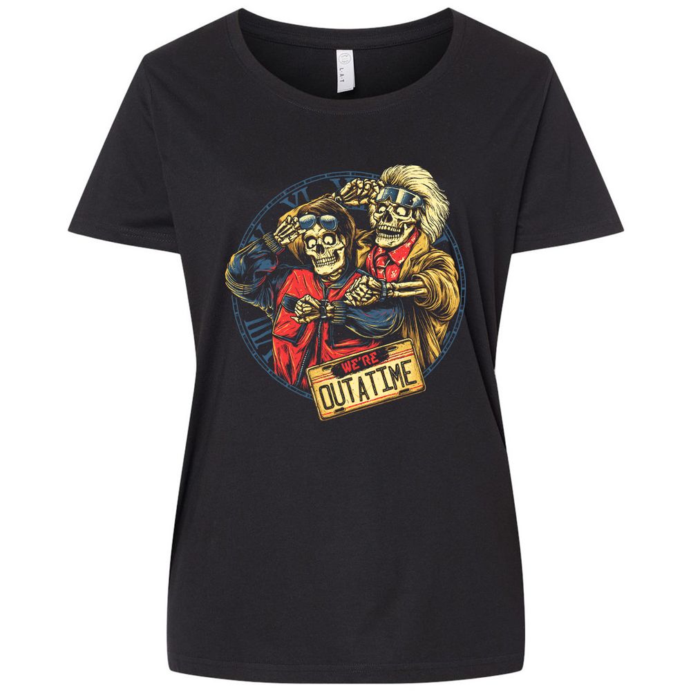 Ladies Curvy Jersey - 325PQW2X - Blended Black - 1