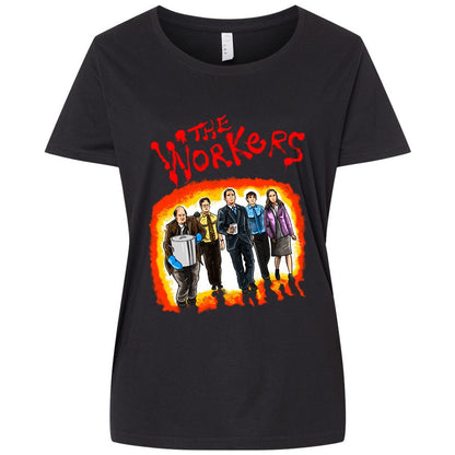 Ladies Curvy Jersey - W25GWK6R - Blended Black - 1