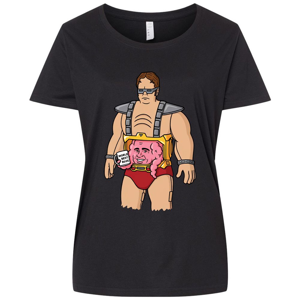 Ladies Curvy Jersey - UMWN84KX - Blended Black - 1