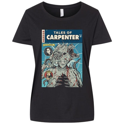 Ladies Curvy Jersey - VF4TD5X7 - Blended Black - 1