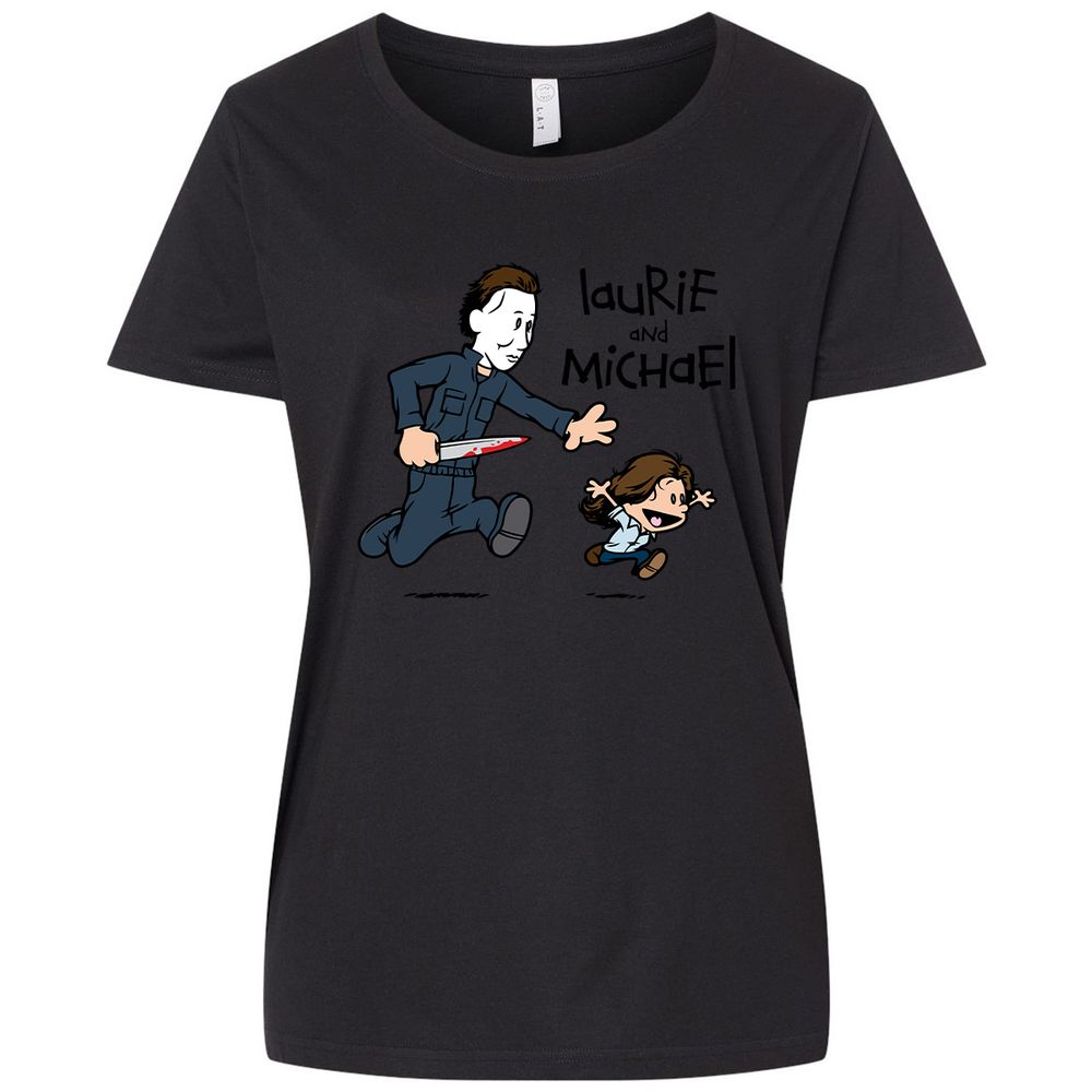 Ladies Curvy Jersey - A4SUV2S3 - Blended Black - 1