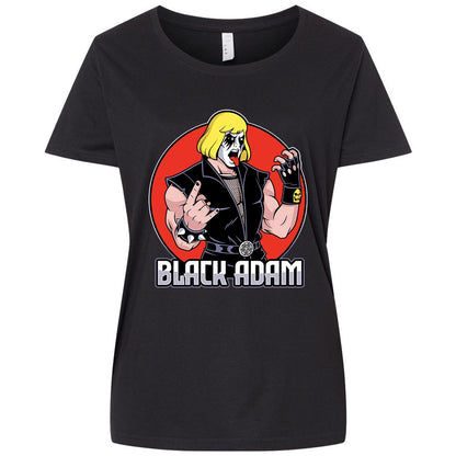 Ladies Curvy Jersey - 8Q96X1B4 - Blended Black - 1