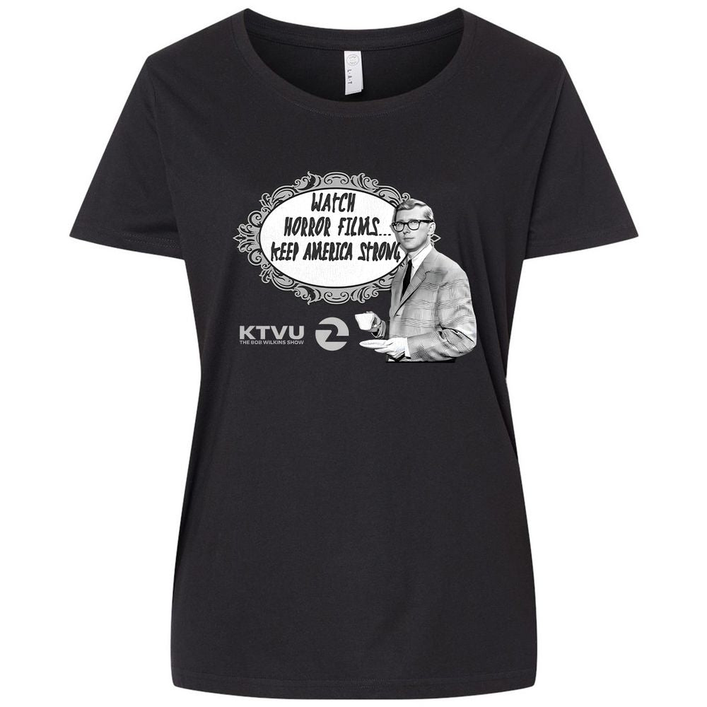 Ladies Curvy Jersey - QFFW2UW5 - Blended Black - 1