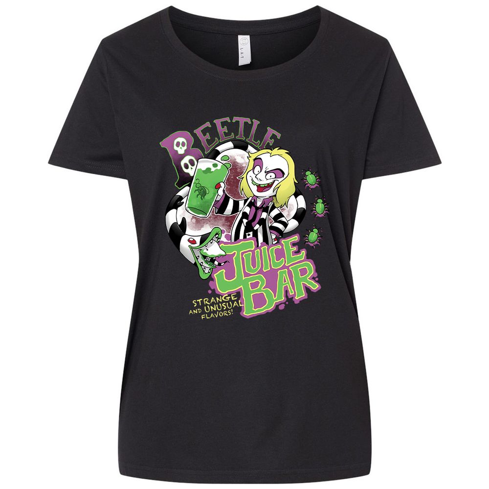 Ladies Curvy Jersey - EGHEMM7C - Blended Black - 1