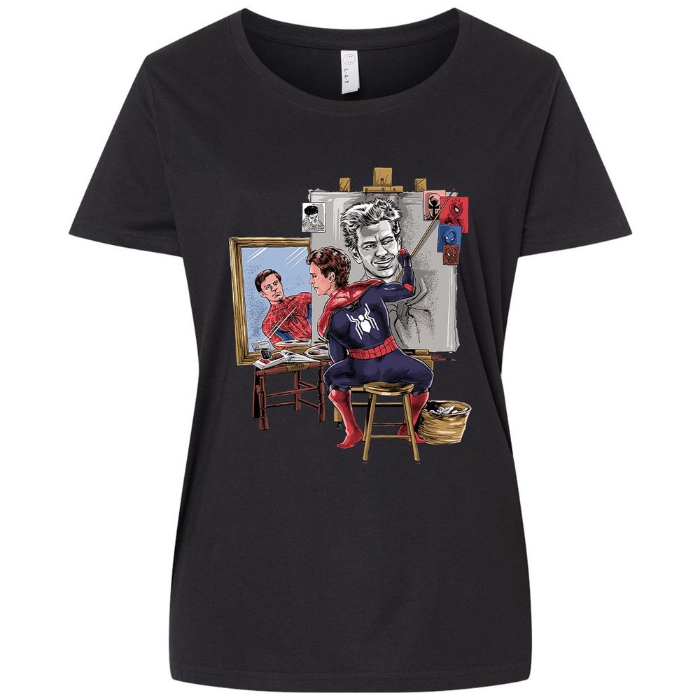 Ladies Curvy Jersey - 5Z6HKYEN - Blended Black - 1