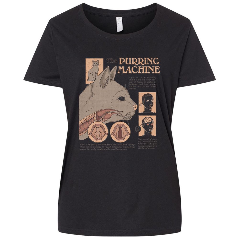 Ladies Curvy Jersey - WB2FBHM9 - Blended Black - 1