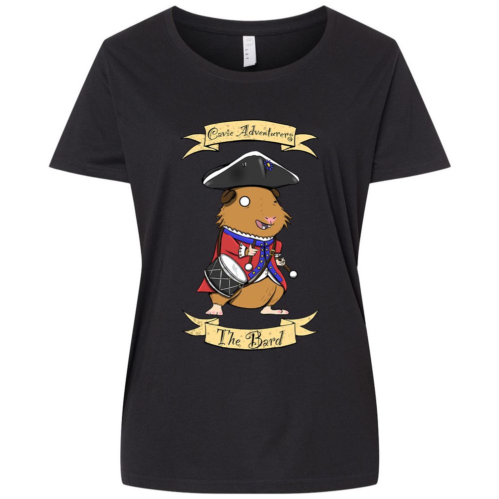 Ladies Curvy Jersey - FW71ULKG - Blended Black - 1