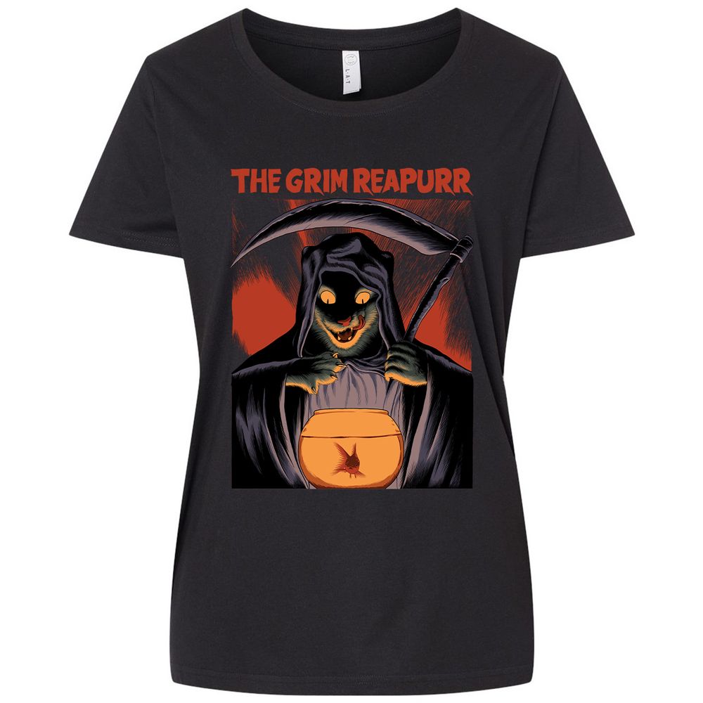 Ladies Curvy Jersey - 81USE9NS - Blended Black - 1