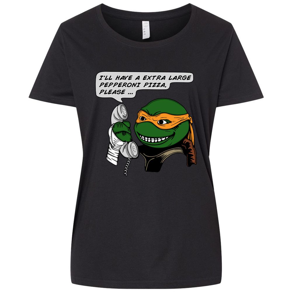 Ladies Curvy Jersey - LMTLV1M4 - Blended Black - 1