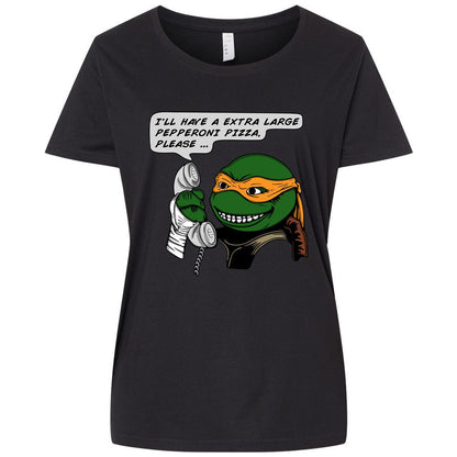 Ladies Curvy Jersey - LMTLV1M4 - Blended Black - 1