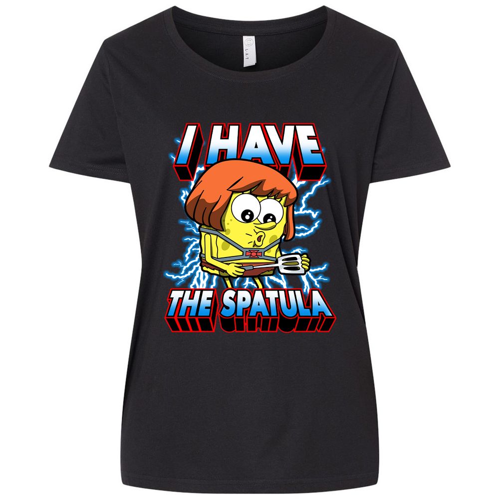 Ladies Curvy Jersey - 851WZPN9 - Blended Black - 1