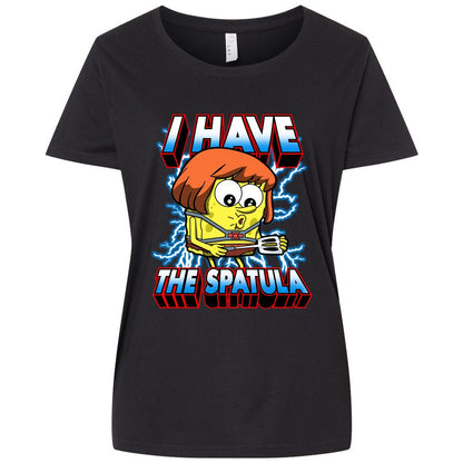 Ladies Curvy Jersey - 851WZPN9 - Blended Black - 1