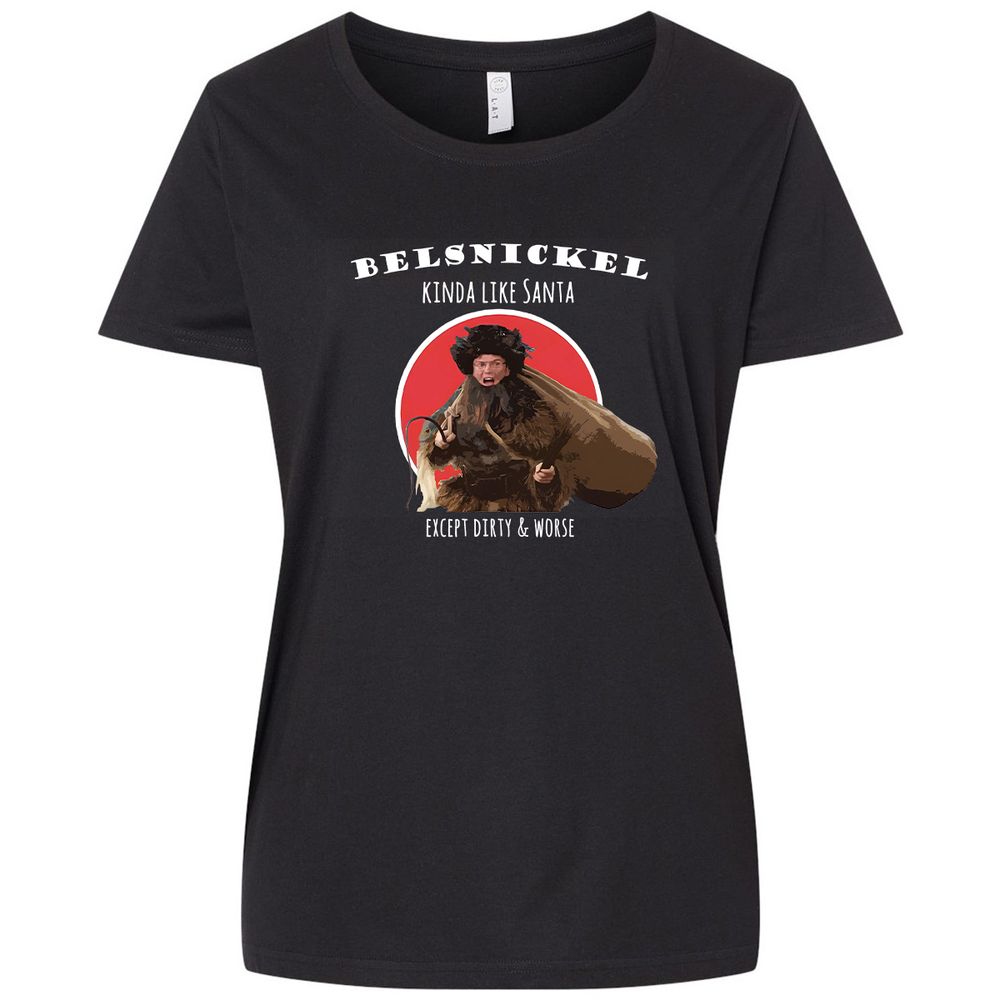 Ladies Curvy Jersey - HBRCAKB2 - Blended Black - 1