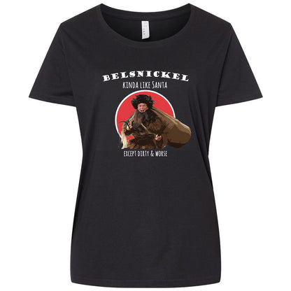 Ladies Curvy Jersey - HBRCAKB2 - Blended Black - 1